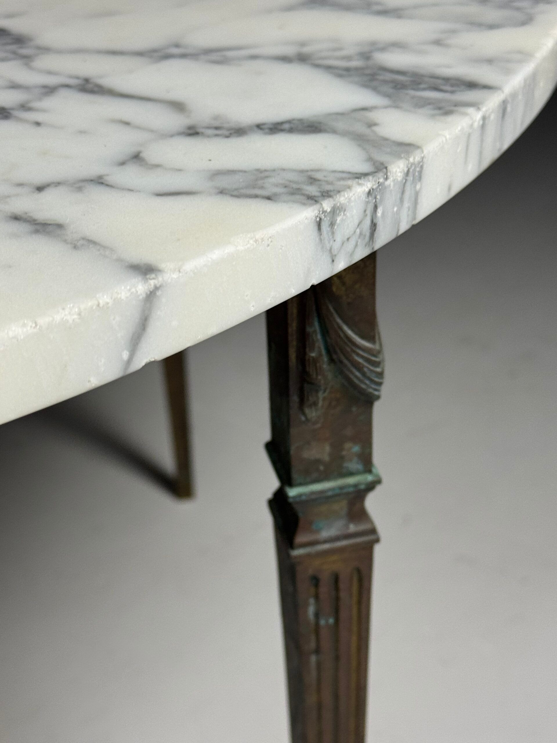 Vintage marble coffee table