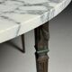Vintage marble coffee table