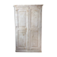 Antique wardrobe in patinated pine