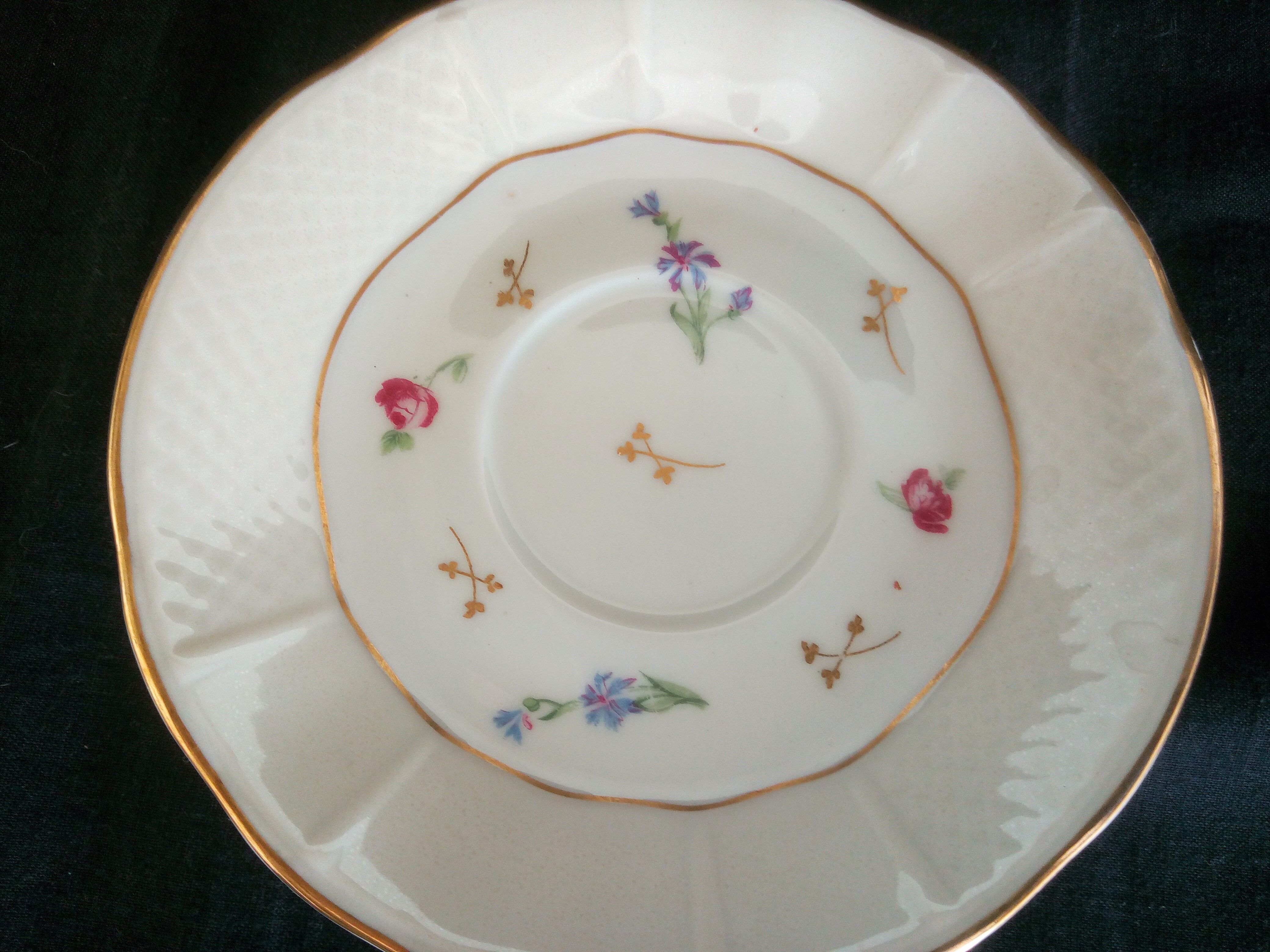 L. Bernardaud & Cie. - Limoges porcelain coffee set, Pompadour model, 1900s - 1927s