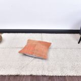 Mustards medium shaggy wool carpet , Hand made wool carpet