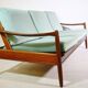 Mid-Century Teak Daybed Sofa from Denmark, 1960s Design