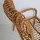 1960s rattan armchair