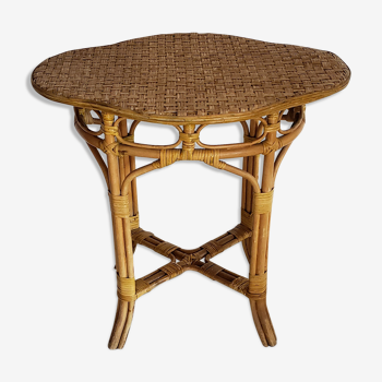 High rattan table