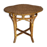 High rattan table