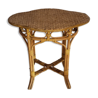 High rattan table