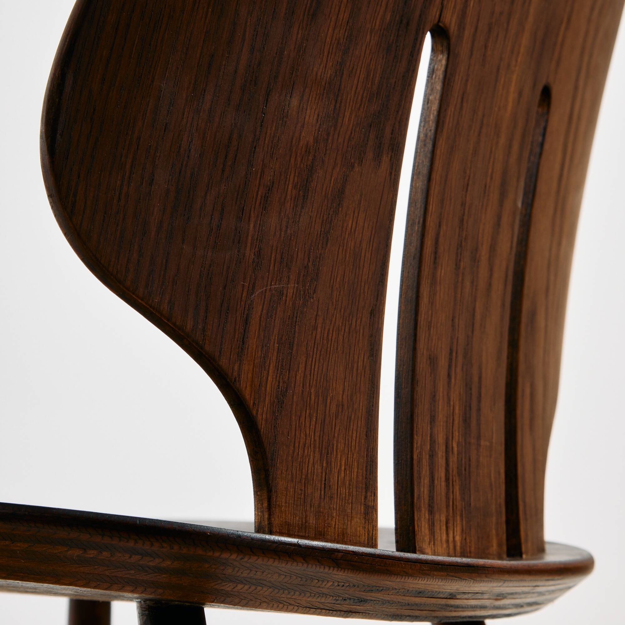 Restored J67 chair in oak by Ejvind A. Johansson for FDB Møbler.