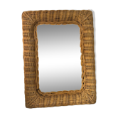 Miroir en osier