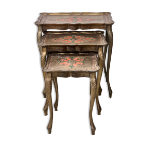 Ensemble de 3 tables