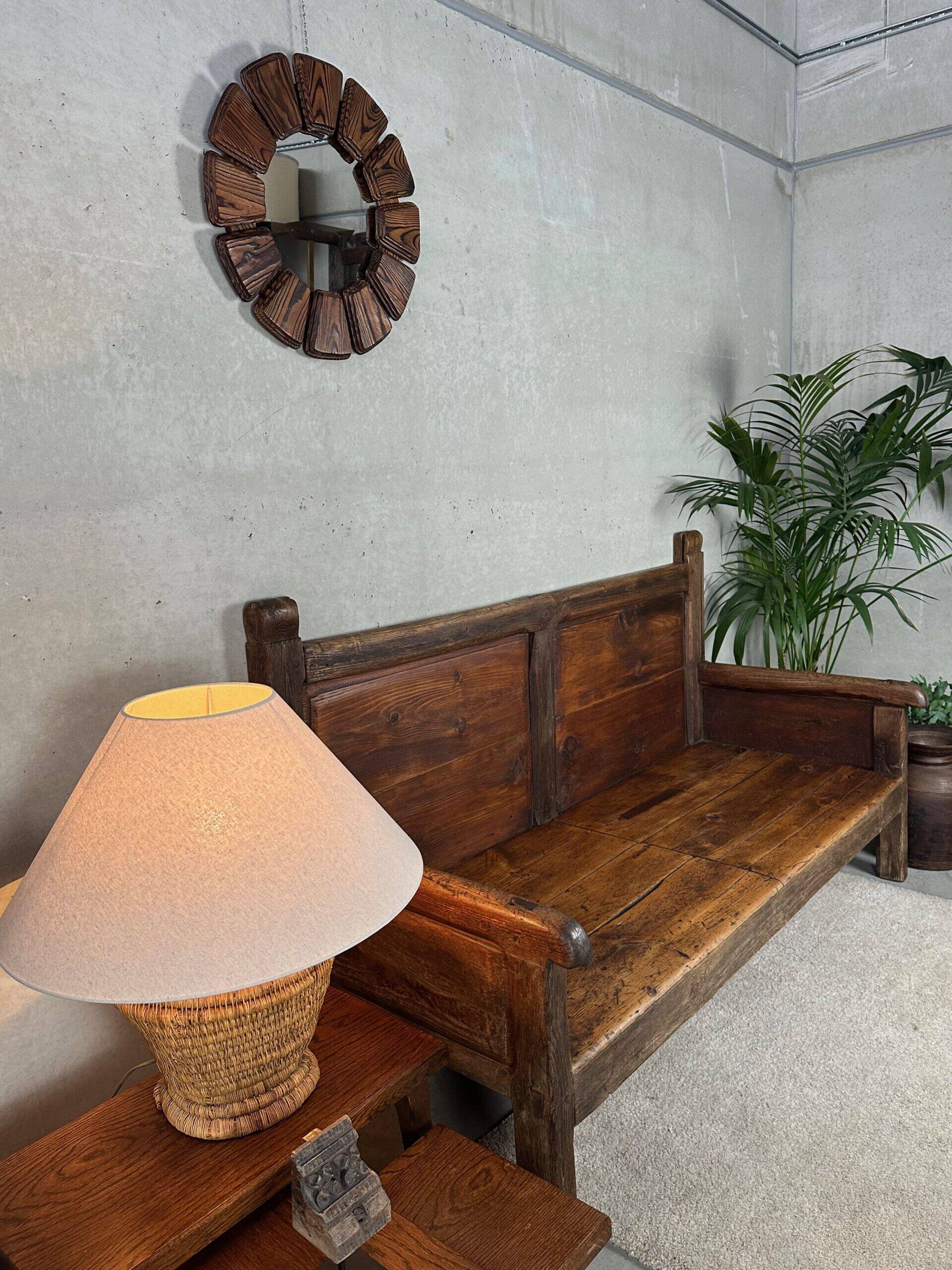 Antique Spanish bench – 19th century