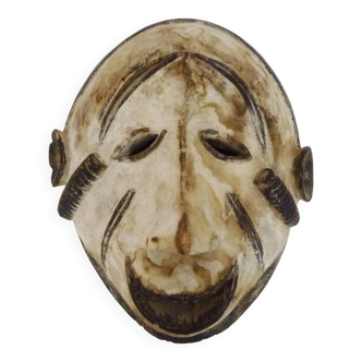 Okua Idoma Face Mask Nigeria. Tribal Art. African Art. 1970s