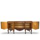 Walnut buffet, antique Italian, 1930s.