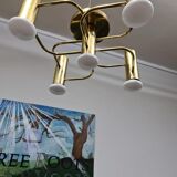 Vintage ceiling light by Leola Lighting Germany