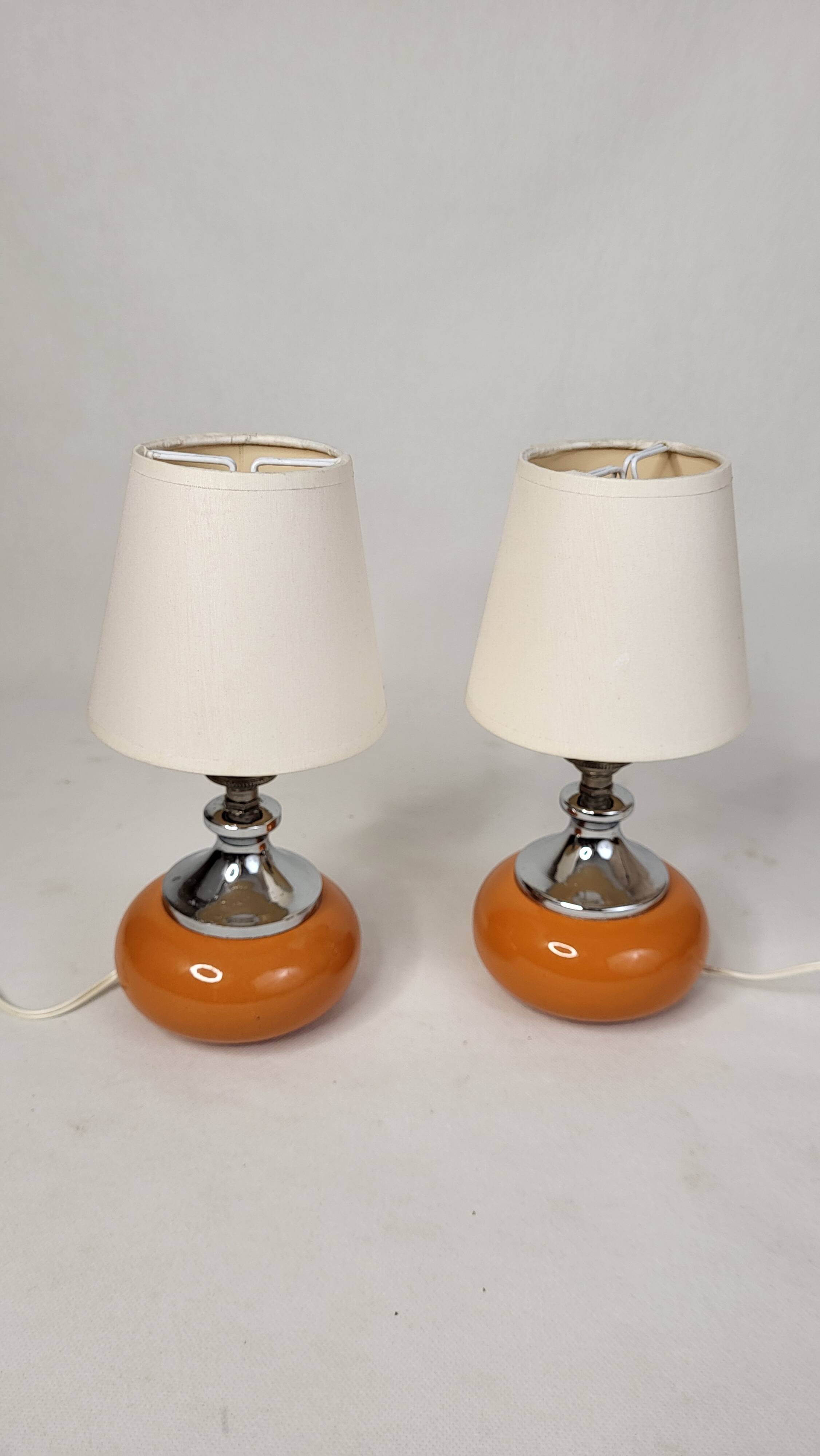 2 vintage lamps from the 70s