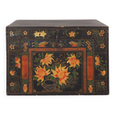 Original illustrated Chinese opera trunk (China, circa 1900) #11