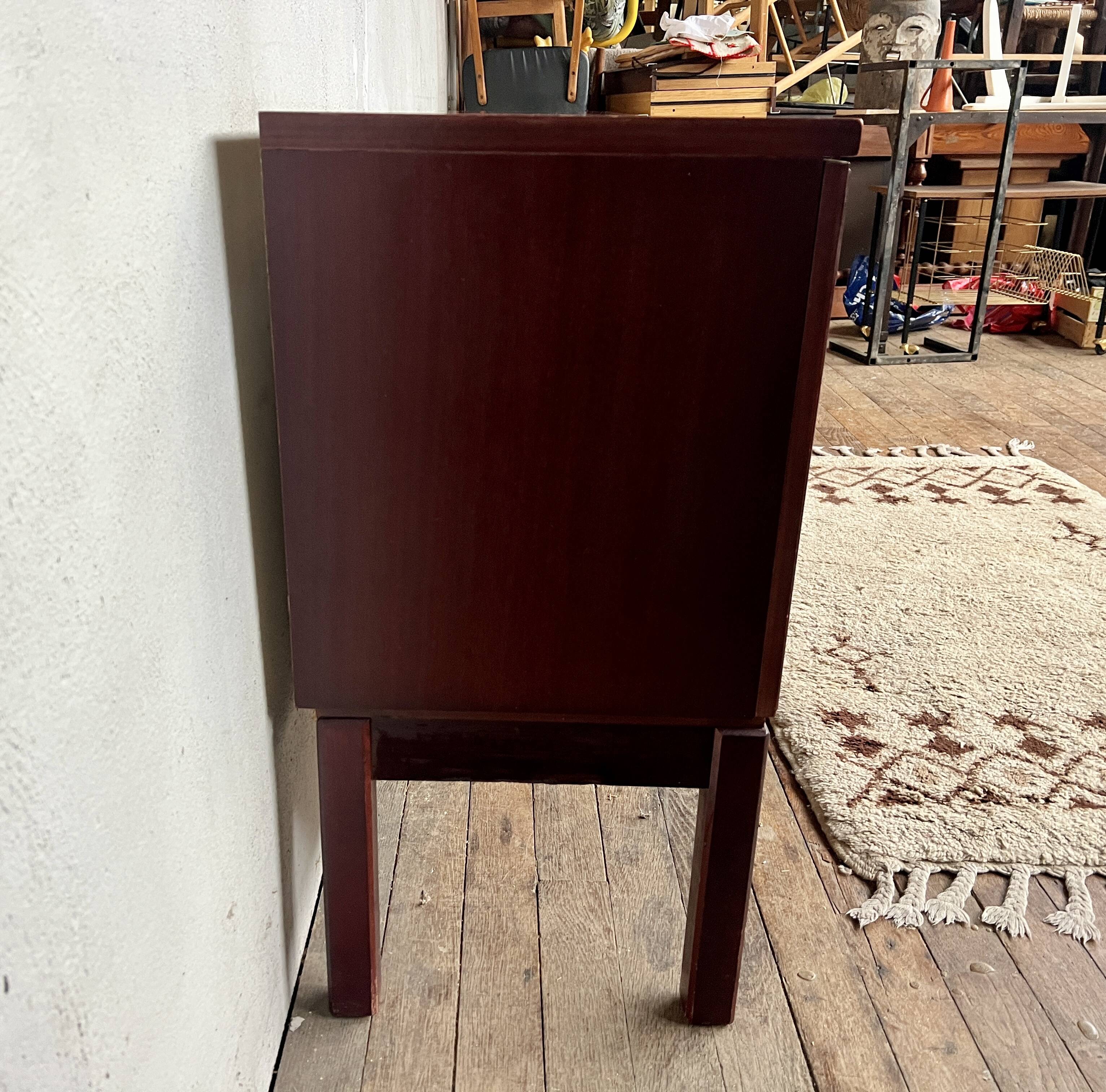 Sideboard very buffet TV / hifi vintage - 50/60 - Palette