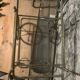 Drinks trolley, brass serving cart