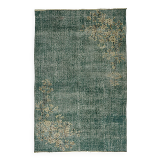 Turkish Anatolian Handmade Vintage Area Rug 250 cm x 161 cm