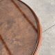 Round coffee table attributed to Paolo Buffa for Arrighi Serafino, 1950s.