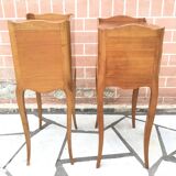 Louis XV style bedside pair