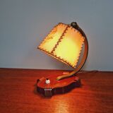 Art Deco bedside lamp in bakelite and cellulose, 1920s-30s