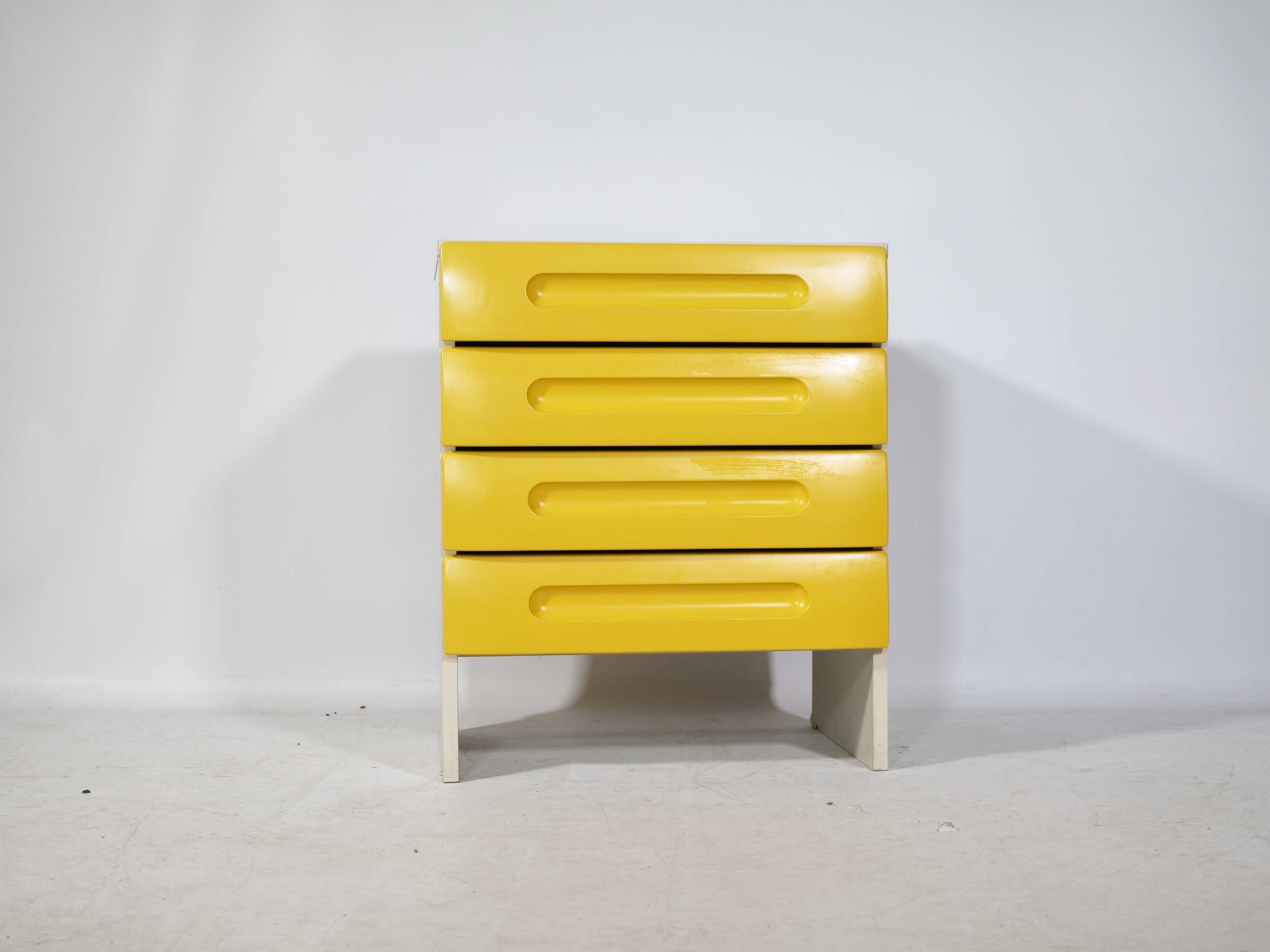 Space Age Design Chest of Drawers “Noro” by Gwinner, Germany, 1970s