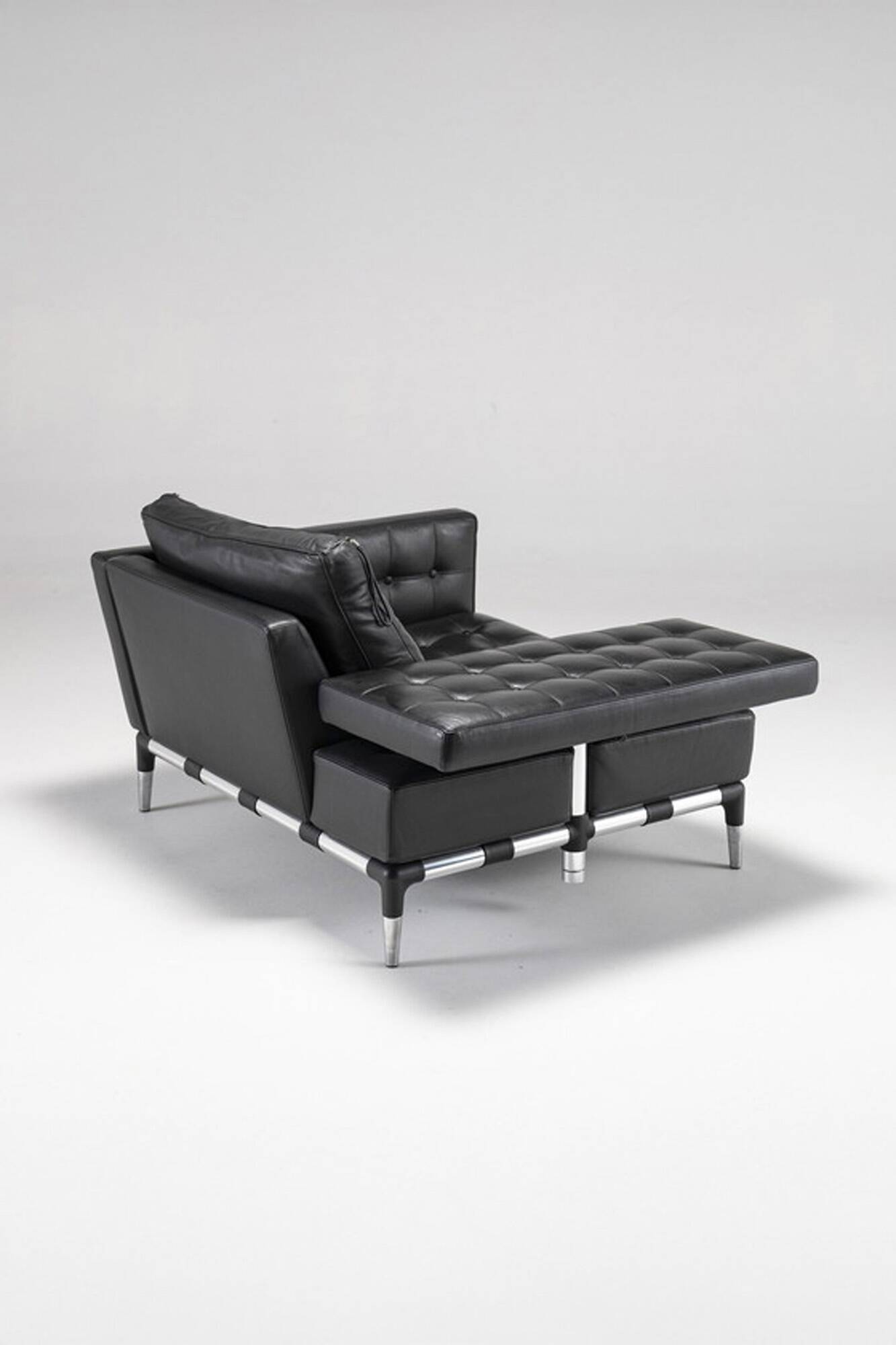 "Prive" Leather Set by Phillippe Starck for Cassina, Italy,2010s