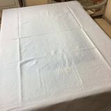 Vintage Damask Monogram Tablecloth & Napkins