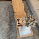 Wooden coffee table