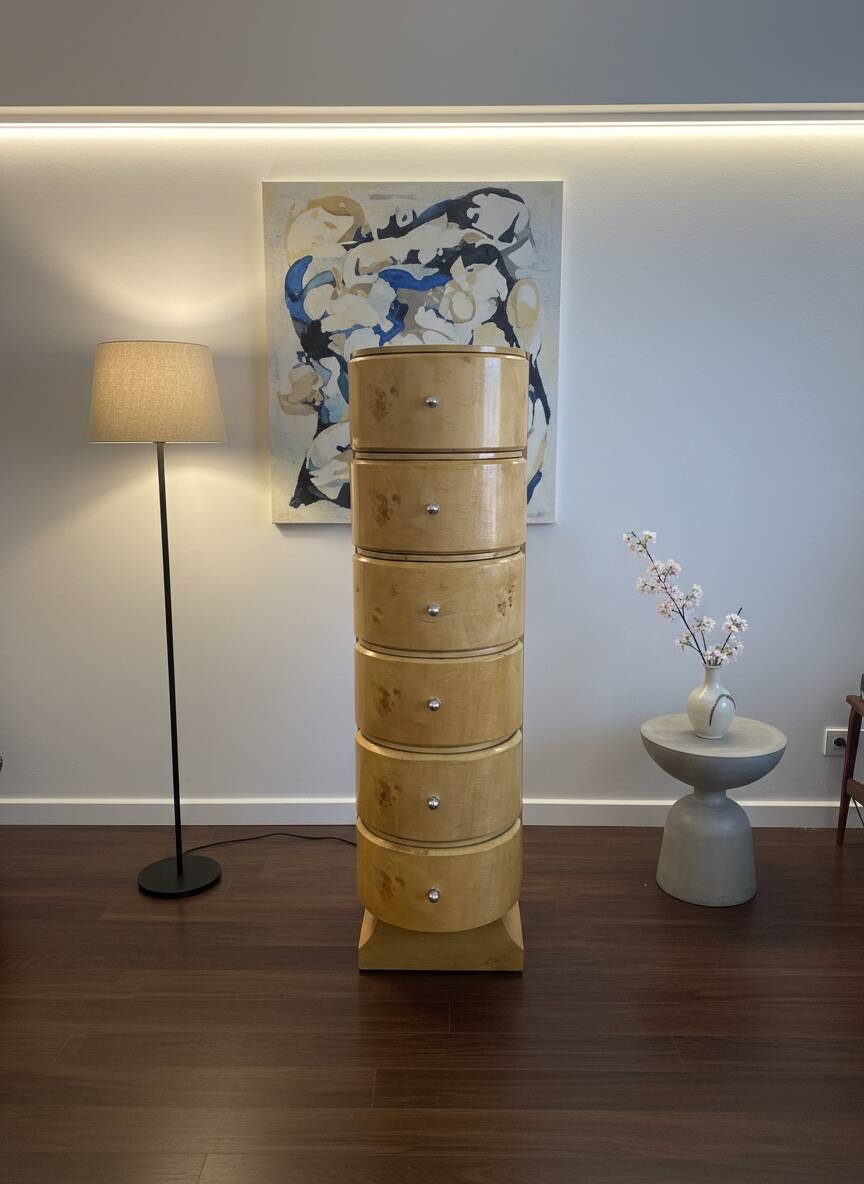 Pair of drawer furniture: the charm of utility and design.