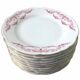 10 porcelain dessert plates