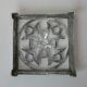 Dessous de plat art déco aluminium