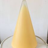 Large designer Teepee glass lamp