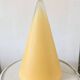 Large designer Teepee glass lamp