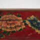 Antique red box with floral patterns (circa 1900) #34