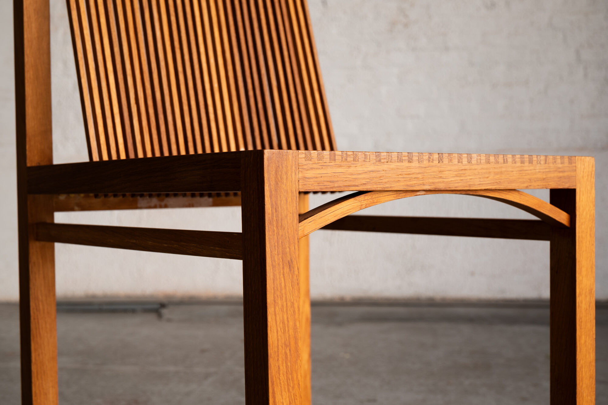 Chaise latérale 'Latjesstoel' par Ruud-Jan Kokke