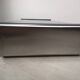 Stainless steel coffee table design Roche Bobois