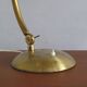 Large brass table lamp, Egon Hillebrand, 1930s