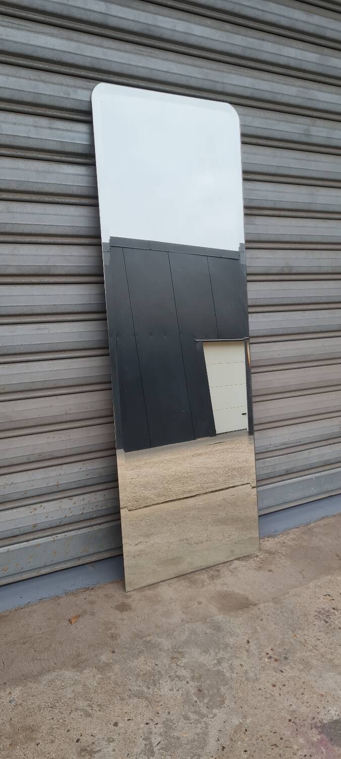 Art deco beveled mirror