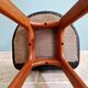Scandinavian stool in solid teak, design by Erik Buch, Denmark, 1960.