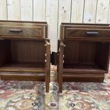 Paire de chevets art deco