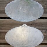 Lot of two pig farm competition plates