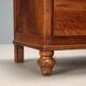 Carlo X commode in walnut - Italy 19th century