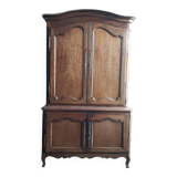 Buffet two solid mahogany bodies louis 15