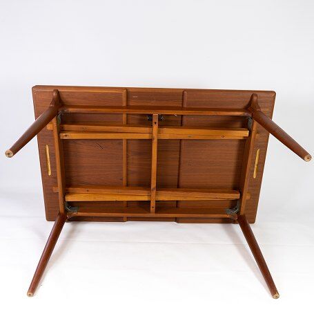 Dining table in teak with extentions of danish design from the 1960s.