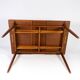 Dining table in teak with extentions of danish design from the 1960s.
