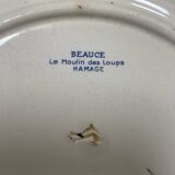 10 assiettes plates Moulin des Loups Beauce