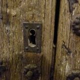 18th century wooden gate