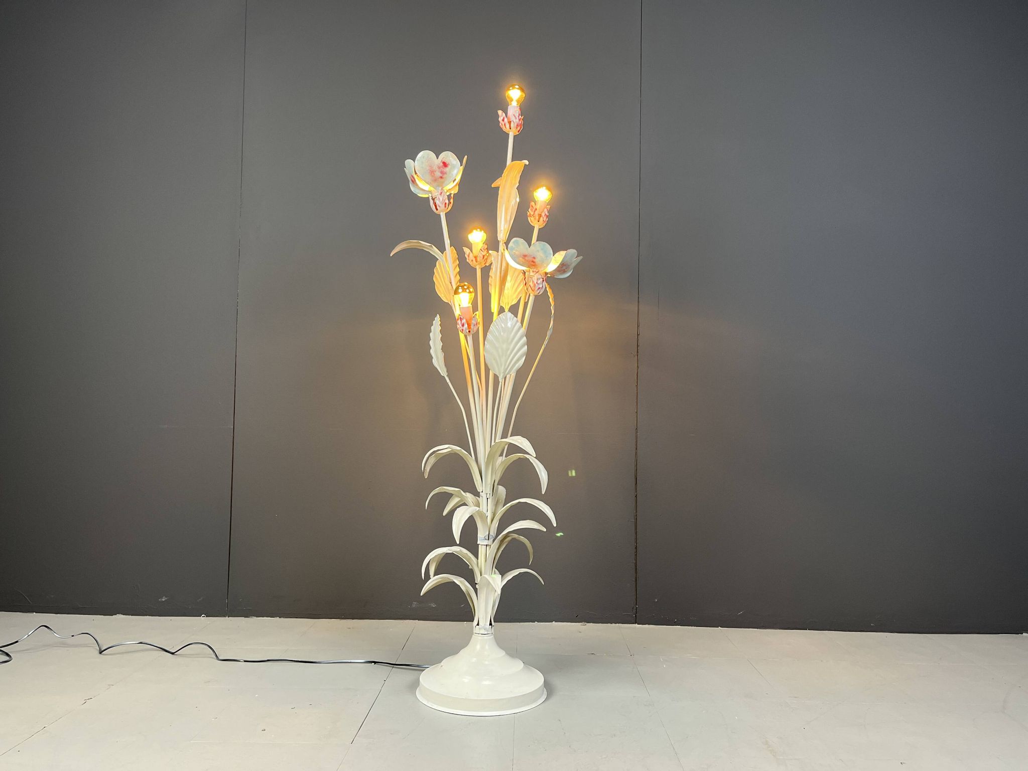 Vintage floor lamp by Hans Kögl, 1960s