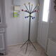 Vintage coat holder has 12 balls